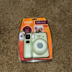 Instax Fujifilm Mini SE Camera Seafoam Green